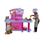 Vaikiška virtuvėlė su orkaite ir aksesuarais COOK KING